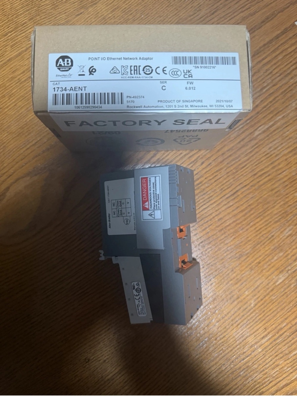 Point I/O Ethernet Communication Module - Gray - Picture 5 of 5